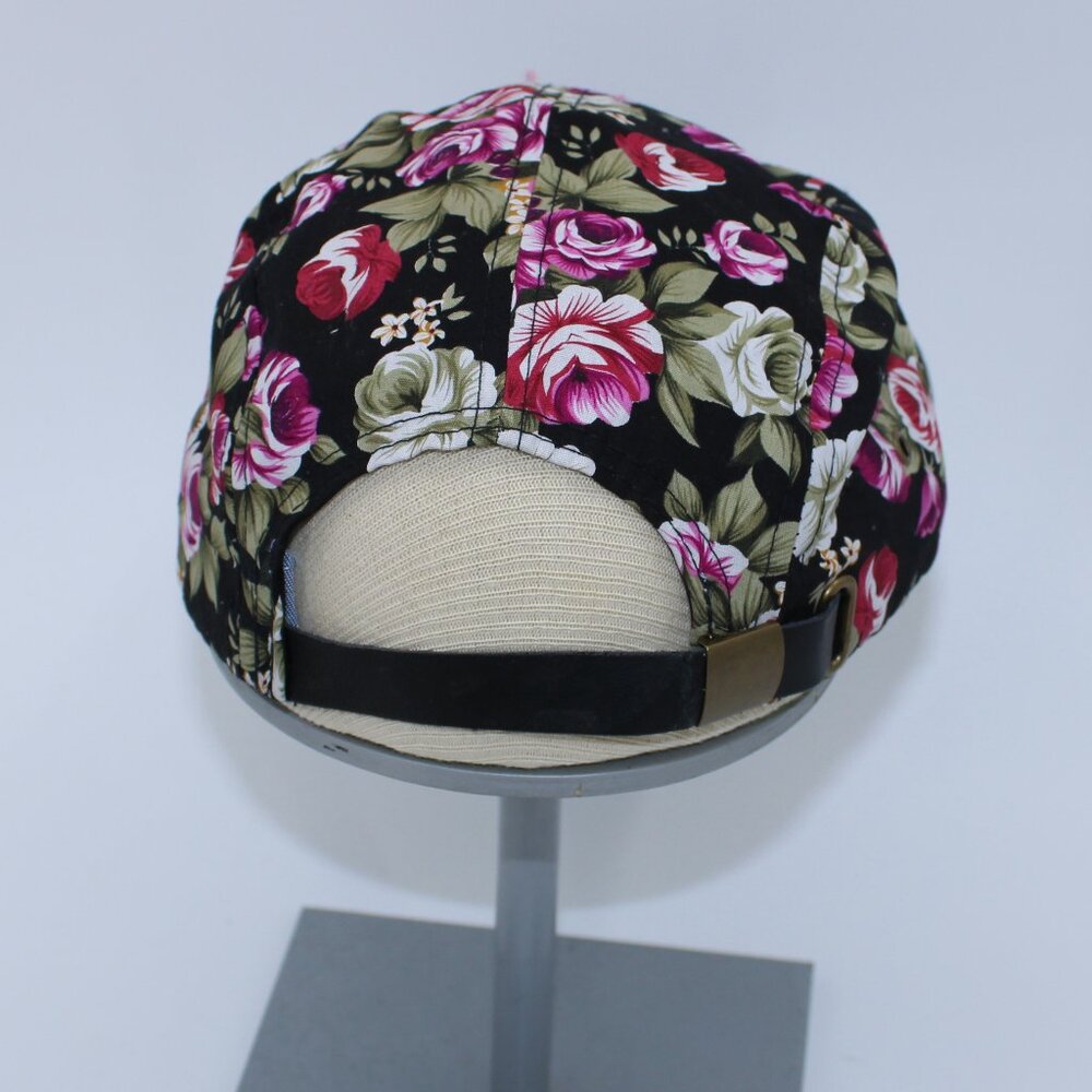 Crown 2 Tone Fashion Floral Baseball Cap - Picture 3 of 7